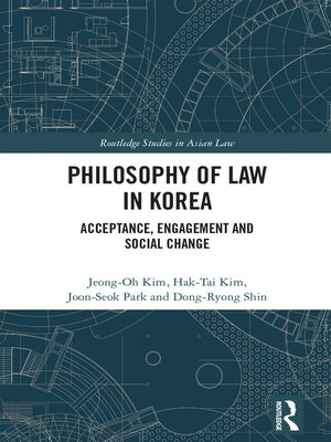 cover image of Philosophy of Law in Korea